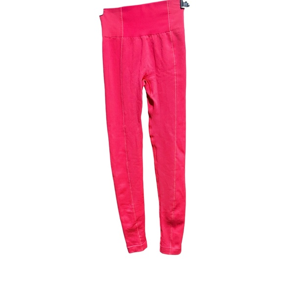 Gymshark Ultra Seamless Leggings Neon Pink Women's Small - Picture 6 of 12